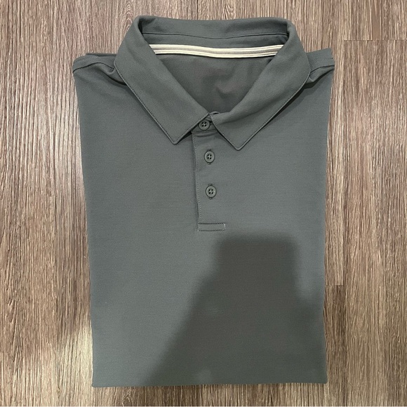 Vuori Men’s Gamepoint Polo Shirt - Blue Medium - Picture 3 of 5